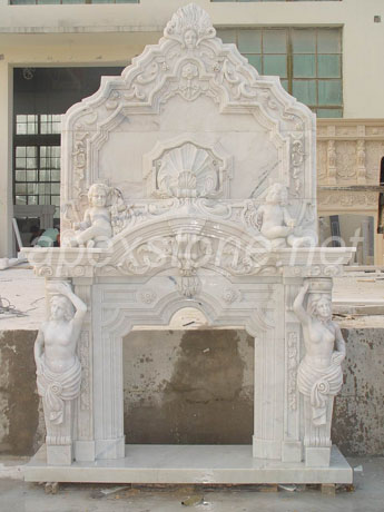 Marble Fireplace 004